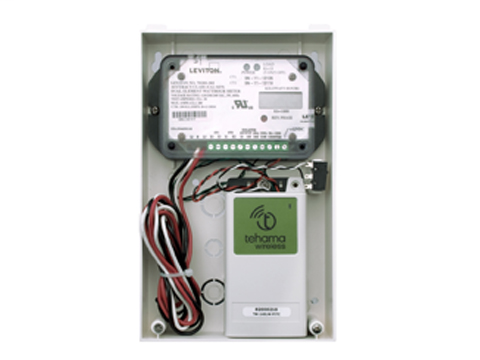 0.5 Percent Mini Meter Kit. Surface Mount Enclosure. 120/208/240VAC. 2P3W W/2 200 To 0.1A Solid Core Cts