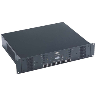 Discontinued Product, 8 Channel, 1200 Watt/Channel, High Density Rack Mount, Dimmer/Relay System, DMX Installed, 0-10V Analog, Edison Output, 240V.