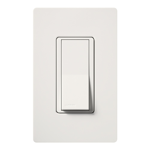 Product image for Lutron Electronics CA-3PSH-WH 120/277 VAC 15 Amp 3-Way White Switch