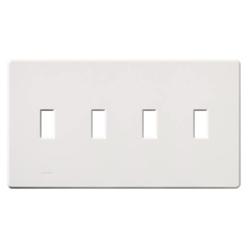 Product image for LUT FW-4-WH 4G WHT WALLPLATE