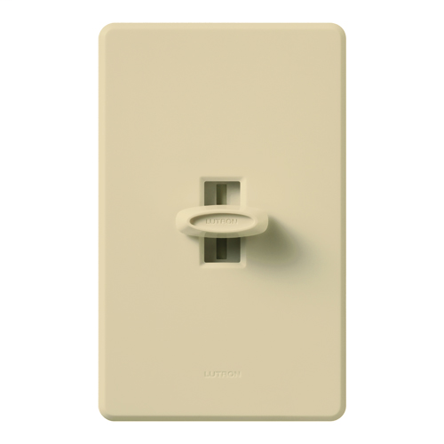 Lutron Electronics GL-600-IV 600 W 120 Volt Ivory 1-Pole Incandescent/Halogen Slide dimmer Lutron Electronics GL-600-IV 600 W 120 Volt Ivory 1-Pole Incandescent/Halogen Slide dimmer