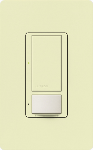 The Maestro 120v Occupancy / Vacancy Sensing Switches saves energy by automatically turning off the lights when no one is in a room.