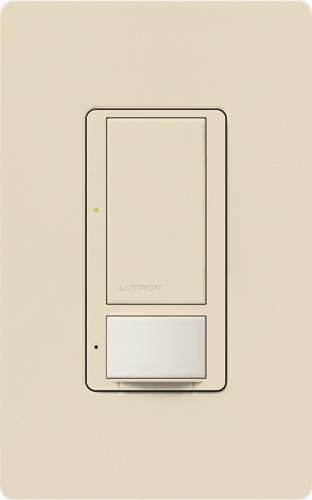 The Maestro 120v Occupancy / Vacancy Sensing Switches saves energy by automatically turning off the lights when no one is in a room.