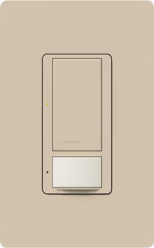 The Maestro 120v Occupancy / Vacancy Sensing Switches saves energy by automatically turning off the lights when no one is in a room.