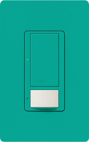 The Maestro 120v Occupancy / Vacancy Sensing Switches saves energy by automatically turning off the lights when no one is in a room.