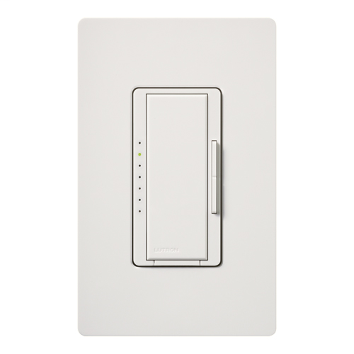 Maestro Dimmer - Satin Finish, Incandescent/Halogen, Multi-location, 120V/600W in snow