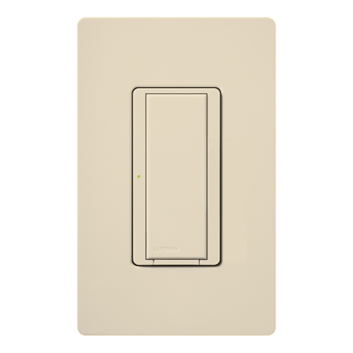 Maestro Switch - Satin Finish, Incandescent/Halogen, Magnetic Low-Voltage, Electronic Low-Voltage, Fluorescent, Multi-location/single-pole, 120V/8A in eggshell