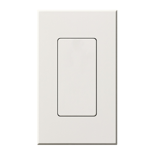 Nova T Accessory, Blank Insert, Architectural matte blank insert in white