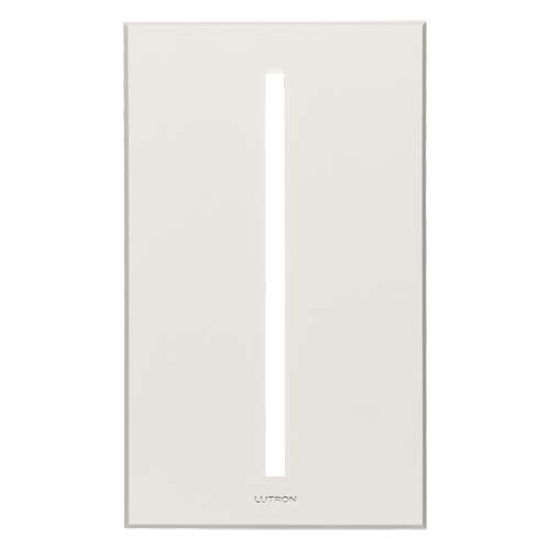 Product image for LUT VTW-1-WH VIERTI SINGLE GANG WALLPLATE