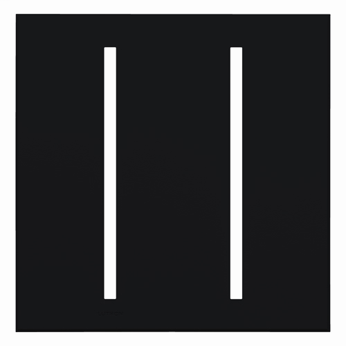 Product image for LUT VTW-2-BL VIERTI 2G WALL PLATE