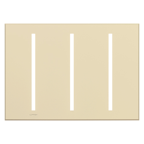 Product image for LUT VTW-3-BE VIERTI 3G WALL PLATE