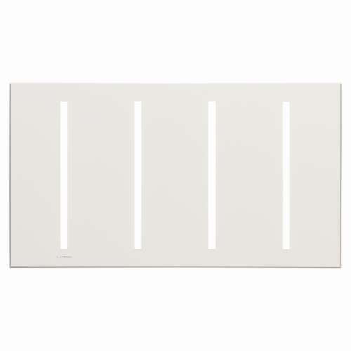 Product image for LUT VTW-4-WH VIERTI 4G WALL PLATE
