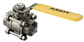 1/2" 3PC 1000 WOG NPT FP SS BALL VALVE