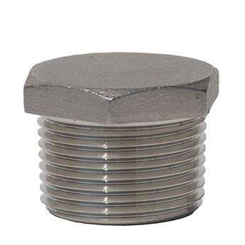 3/8" 150# 304 SS HEX HEAD PLUG ISO 49