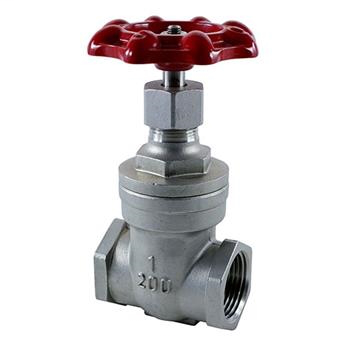 1-1/2" CLASS 200 SS GATE VALVE