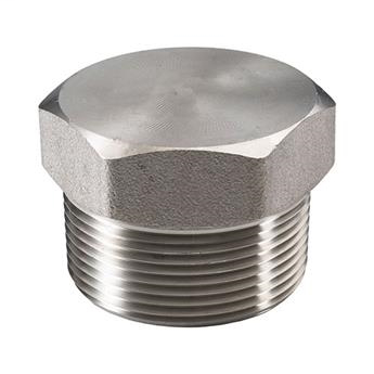 1" 3M/1M# 316/L SS HEX HEAD PLUG A182