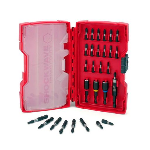 Product image for Milwaukee 48-32-4401 Shockwave 29-Piece Driver Bit Set