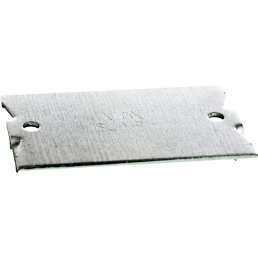 Minerallac BJNPH 2-1/2 x 1-1/2 Inch Pre-Galvanized Steel Nail Plate with Hole Minerallac BJNPH 2-1/2 x 1-1/2 Inch Pre-Galvanized Steel Nail Plate with Hole