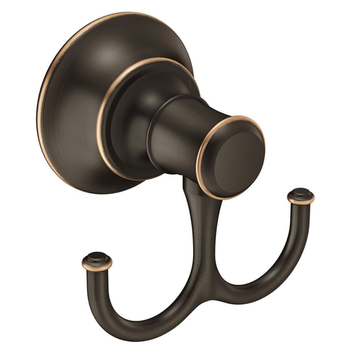 Ashville Mediterranean bronze double robe hook