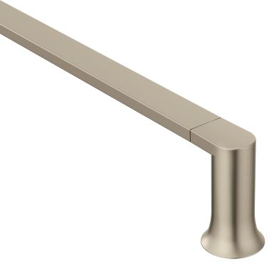 Genta Brushed Nickel 18" Towel Bar