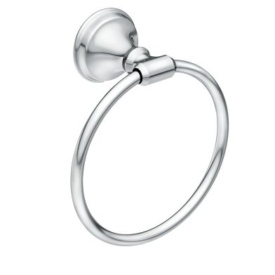 Jansen Chrome towel ring