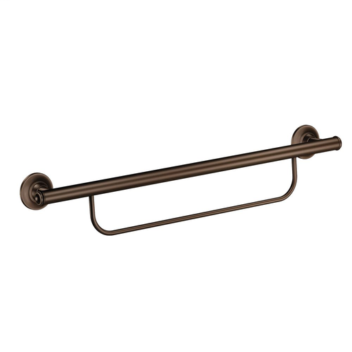 Grab Bar Old world bronze 24" grab bar with towel bar