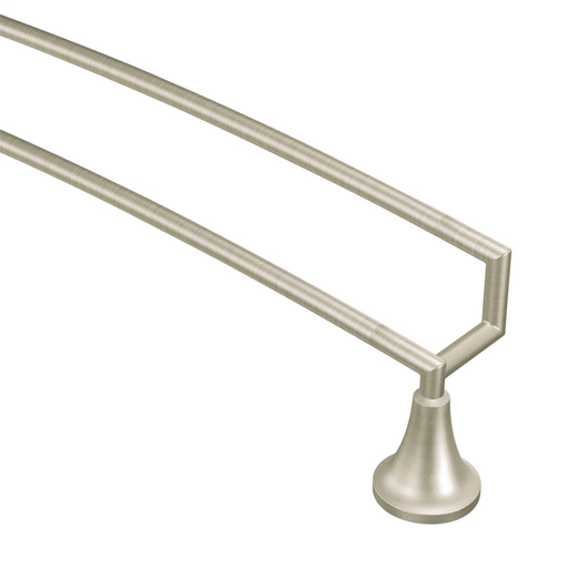 Icon Brushed nickel 24" double towel bar
