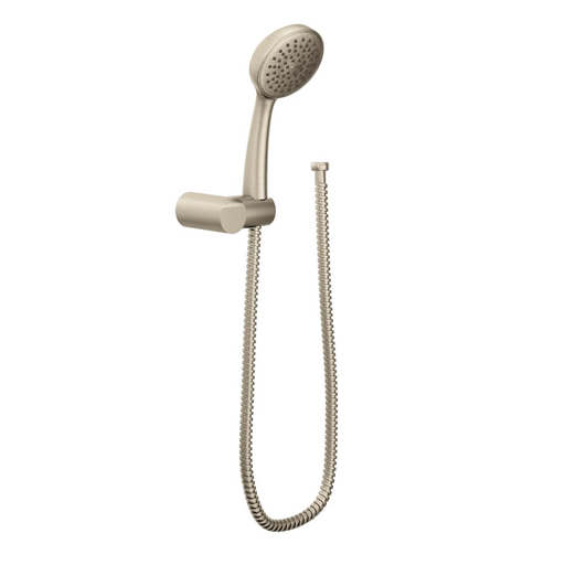Moen Brushed nickel eco-performance showerhead handheld shower