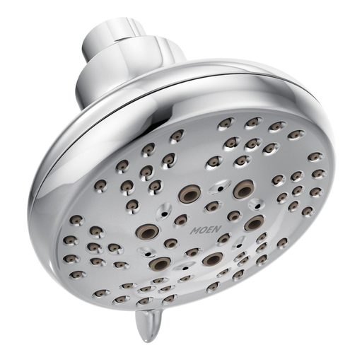 Moen Chrome Five-Function 4" Diameter Shower Head