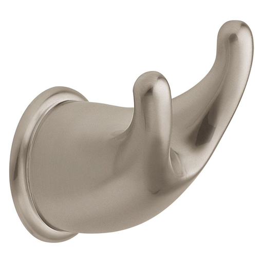 Mason Satin nickel double robe hook