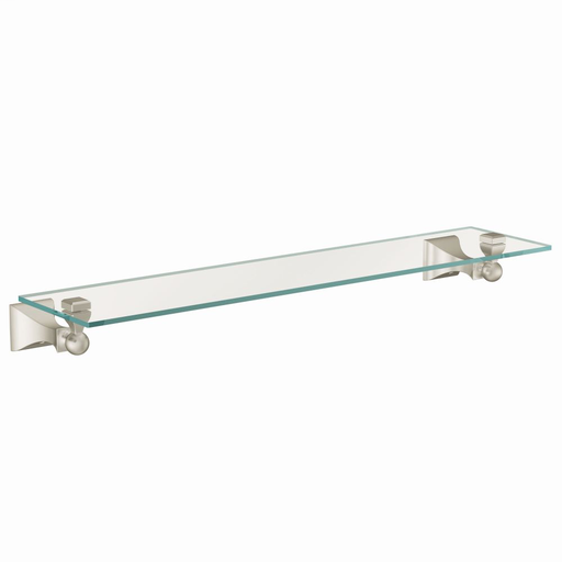 Retreat Brushed nickel vanity shelf
