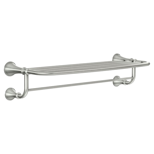 Moen Brushed nickel 24" towel shelf