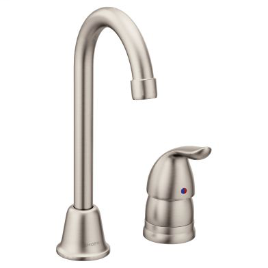 Chateau Spot resist stainless one-handle high arc bar faucet