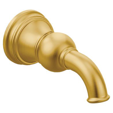 Weymouth Brushed gold nondiverter spouts