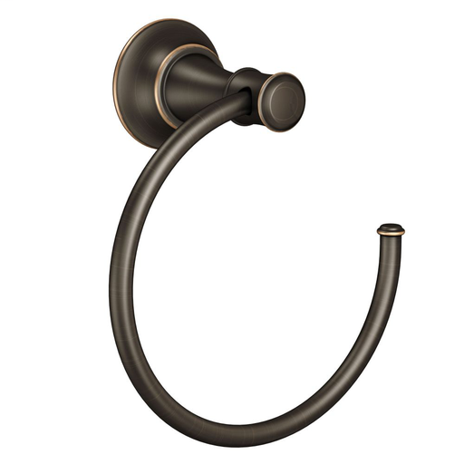 Ashville Mediterranean bronze towel ring