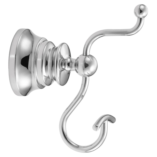 Waterhill Chrome double robe hook