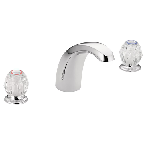 Chateau Chrome two-handle roman tub faucet