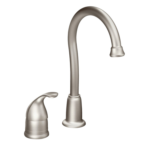 Camerist Spot resist stainless one-handle high arc bar faucet