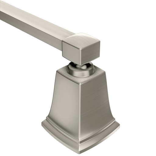 Boardwalk Brushed nickel 24" towel bar