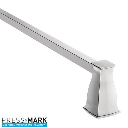Hensley Chrome 24" towel bar