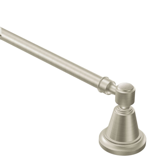 Bradshaw Brushed nickel 18" towel bar
