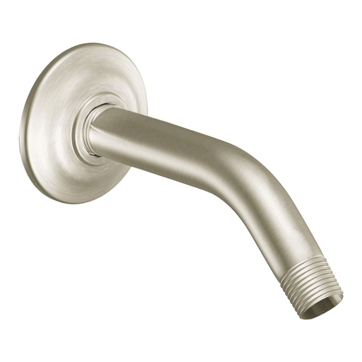 Moen Brushed Nickel 6" Shower Arm & Flange
