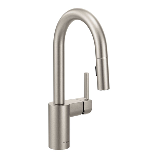 Align Spot resist stainless one-handle high arc pulldown bar faucet