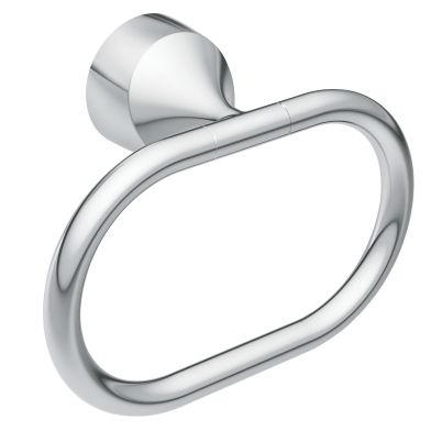 Idora Chrome 24" towel ring
