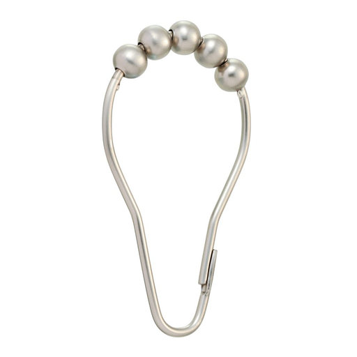 Moen Brushed nickel shower curtain rings