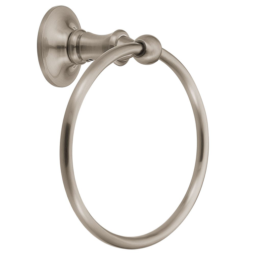 Danbury Brushed nickel towel ring
