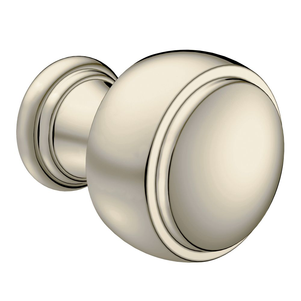 Weymouth Polished nickel drawer knob