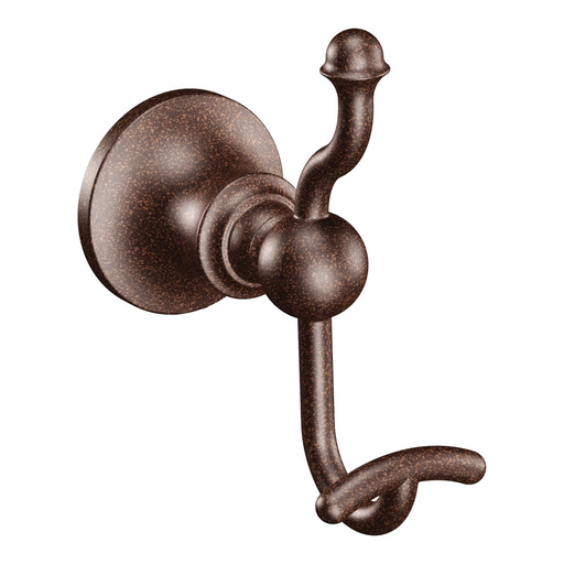 Vale Oil rubbed bronze double robe hook