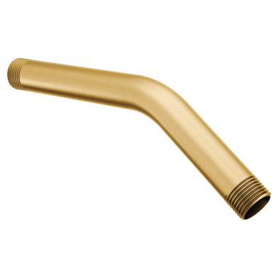 Moen Brushed gold shower arm line list items