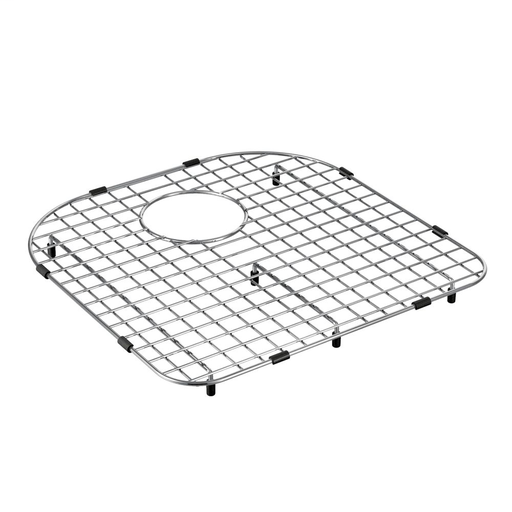 Moen Stainless D Shape Rear Drain Bottom Grid Accessory 18" x 18"
